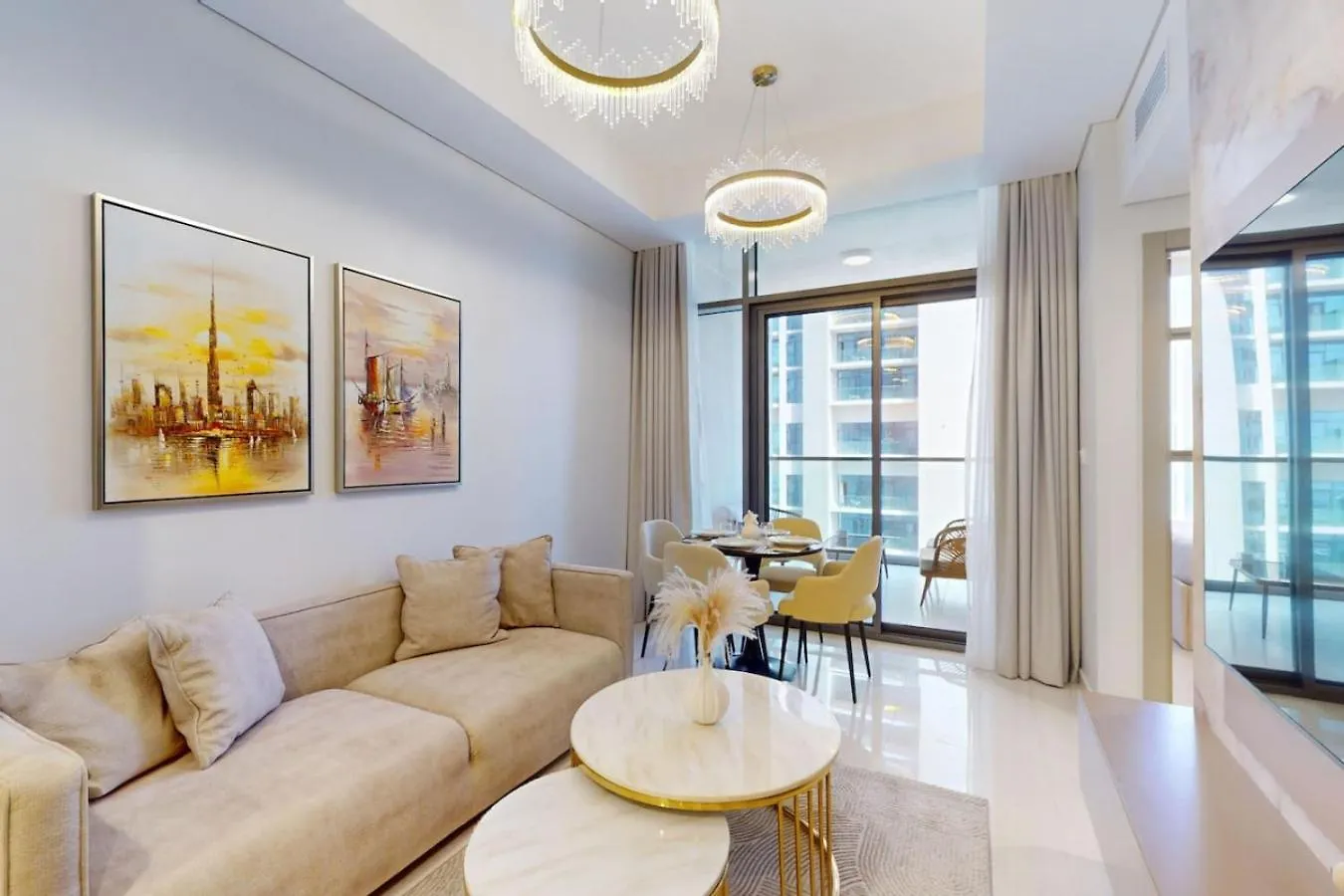Ay-Konic View I 2 Bedroom Aprtment Near Burj Khalifa Dubai Apartamento