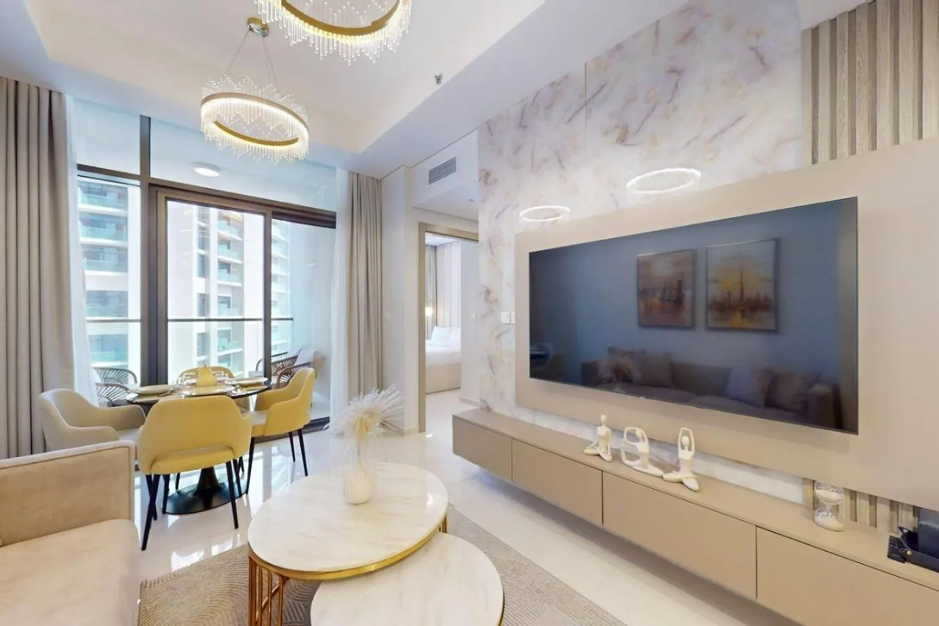 Ay-Konic View I 2 Bedroom Aprtment Near Burj Khalifa Dubai Apartamento